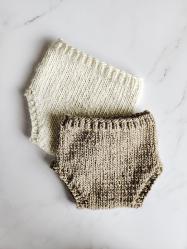 Ventnor baby bloomers knitting pattern by The Old Horuzon